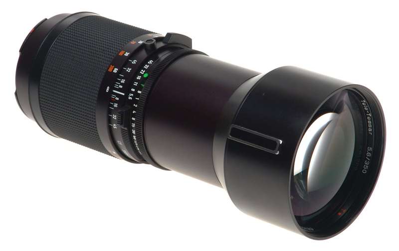 HASSELBLAD ZEISS TELE-TESSAR 5.6/350 T* CF HOOD MINT NR