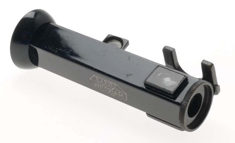 WINKELSUCHER WINTU RIGHT ANGLED VIEWFINDER LEICA BLACK PAINT RARE MINT LEITZ