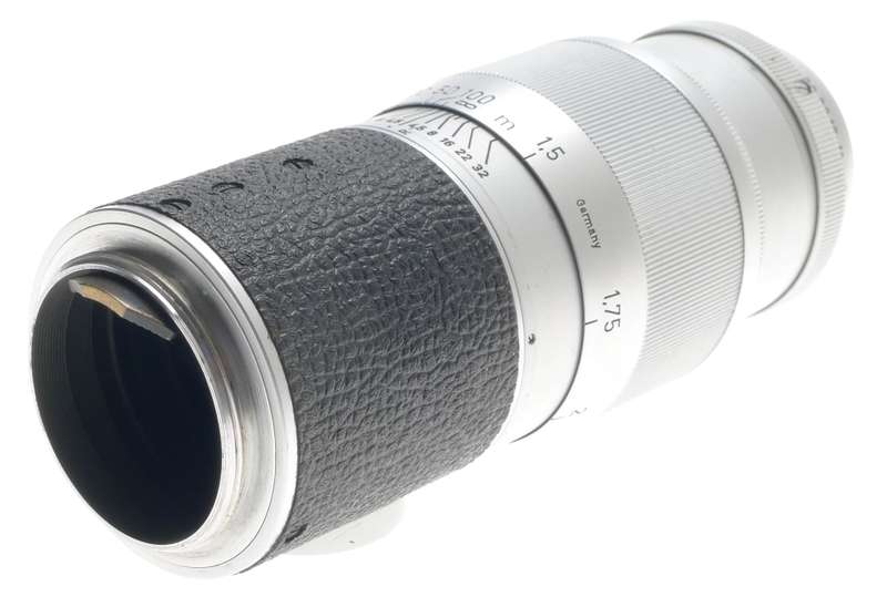 HEKTOR 1:4.5 f=13.5cm COATED PRIME LENS MANUAL FOCUS LENS WITH CAPS LEICA LEITZ
