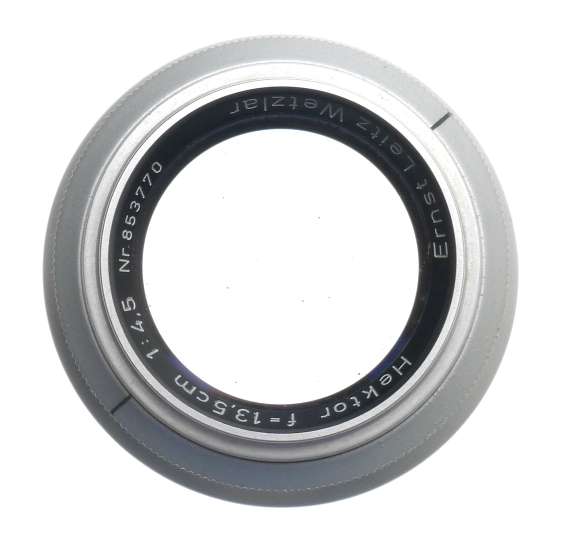 HEKTOR 1:4.5 f=13.5cm COATED PRIME LENS MANUAL FOCUS LENS WITH CAPS LEICA LEITZ