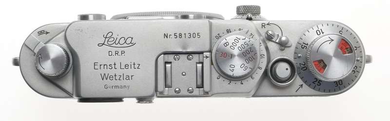 LEICA IIIf RANGEFINDER 35mm FILM CAMERA BODY CHROME CAP STRAP CLEAN BLACK DIAL