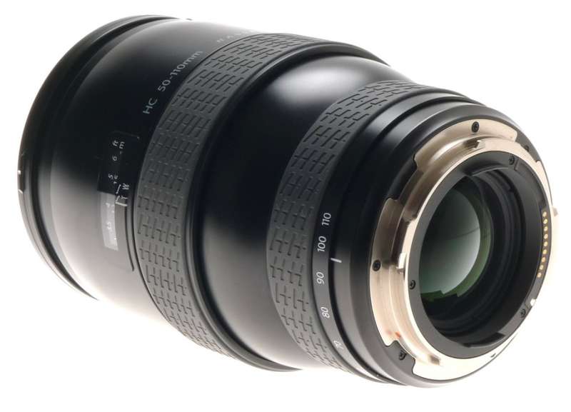 HASSELBLAD HC 1:3.5-4.5/50-110mm CAMERA ZOOM LENS RED FILTER HOOD CAPS CASE MINT