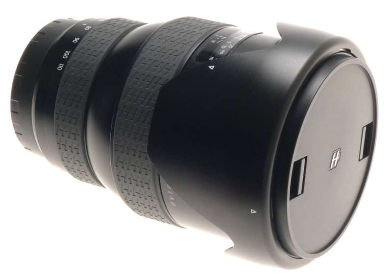 HASSELBLAD HC 1:3.5-4.5/50-110mm CAMERA ZOOM LENS RED FILTER HOOD CAPS CASE MINT