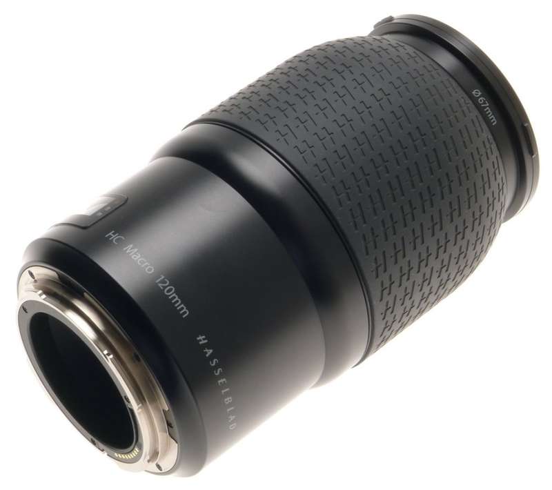 HASSELBLAD HC MACRO 4/120 DIGITAL CAMERA LENS WITH HOOD AND CAPS MINT- f=120mm