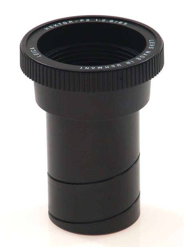 LEICA HEKTOR-P2 1:2.8/85 PRADOVIT NEW BOX LENS 37511 NR