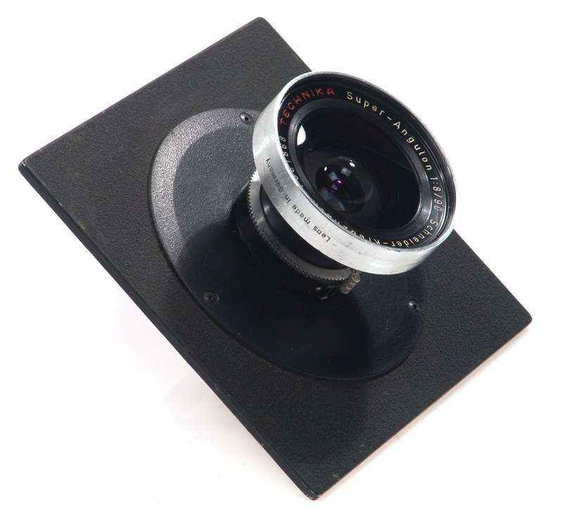 SCHNEIDER SUPER-ANGULON 1:8/90 LENS f=90mm SINAR CAMERA