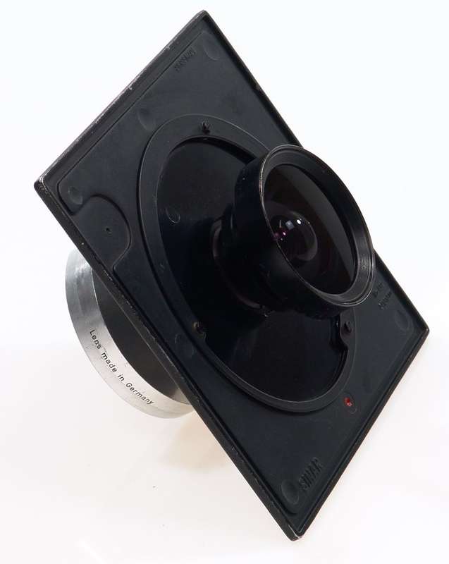 SCHNEIDER SUPER-ANGULON 1:8/90 LENS f=90mm SINAR CAMERA