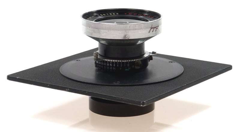 SCHNEIDER SUPER-ANGULON 1:8/90 LENS f=90mm SINAR CAMERA