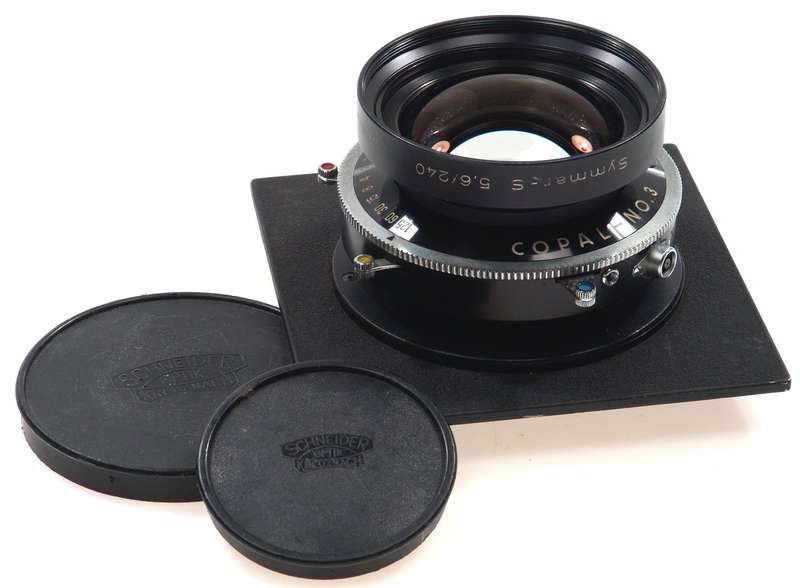 SCHNEIDER SYMMAR-S MULTICOATING 5.6/240 LENS f=240mm NR