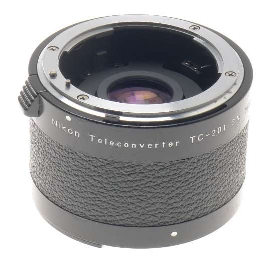 AI-S NIKON 2x TELECONVERTER TC-201 FITS NEW DF SLR DIGITAL CAMERA MINT