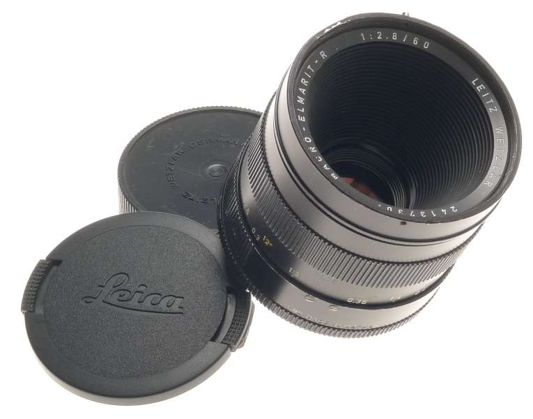 LEICA MACRO-ELMARIT-R 2.8/60mm PRIME f=60mm SLR CAMERA LENS FITS M240 W/ADAPER