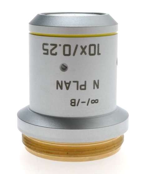 N PLAN 10x/0.25 EXCELLENT OBJECTIVE LENS 506259 LEICA DMLS LABORATORY MICROSCOPE