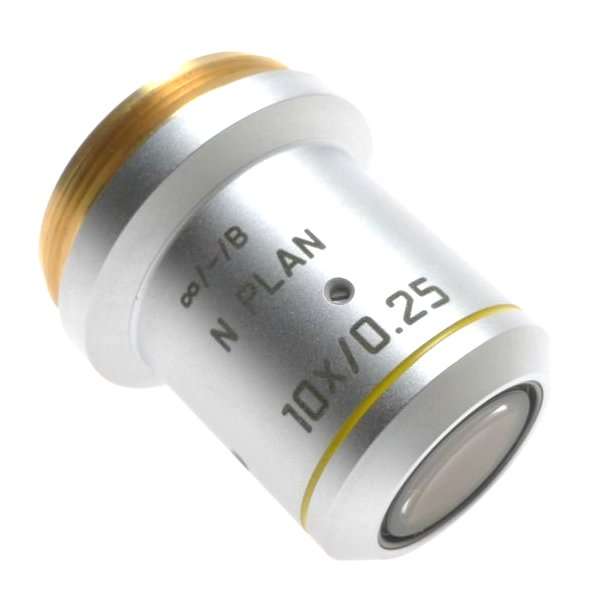 N PLAN 10x/0.25 EXCELLENT OBJECTIVE LENS 506259 LEICA DMLS LABORATORY MICROSCOPE