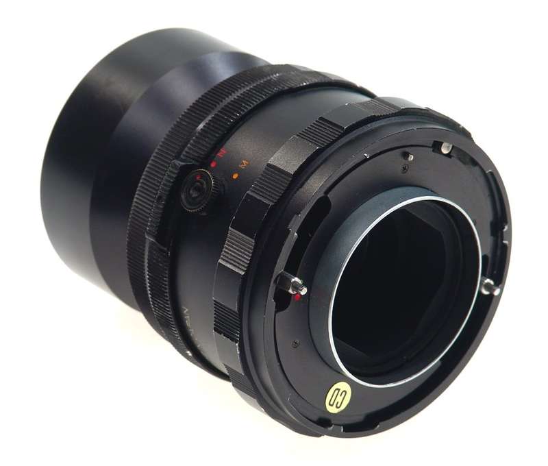 MAMIYA-SEKOR CAMERA LENS 4.5/180 RB67 f=180mm CAPS HOOD
