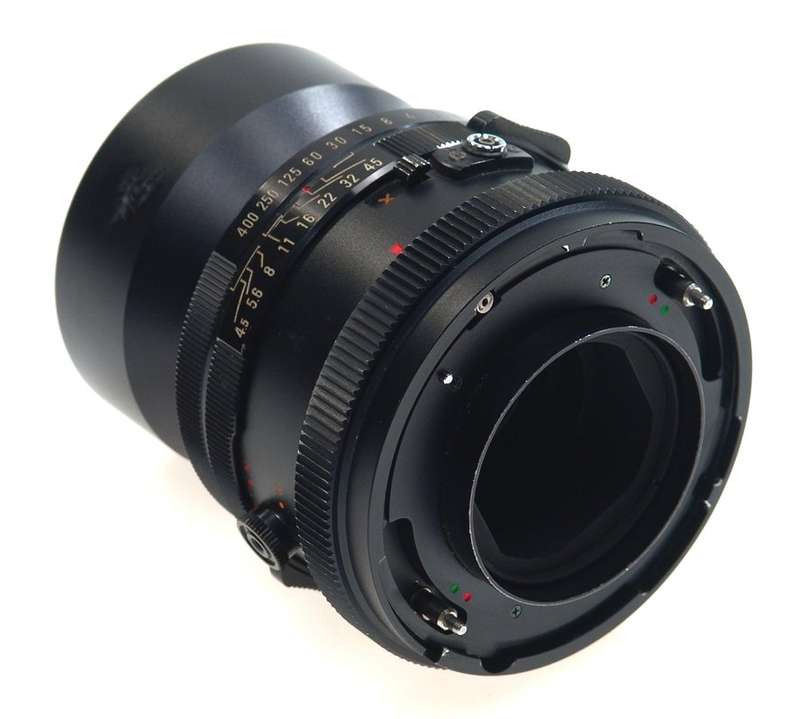 MAMIYA-SEKOR RB67 f=180mm CAMERA LENS 4.5/180 CAPS HOOD