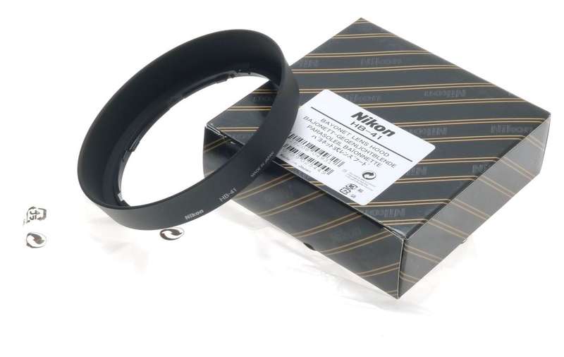 NIKON NIKKOR HB-41 BLACK LENS HOOD SHADE BAYONET MOUNT NEW 24mm F3.5D PC-E