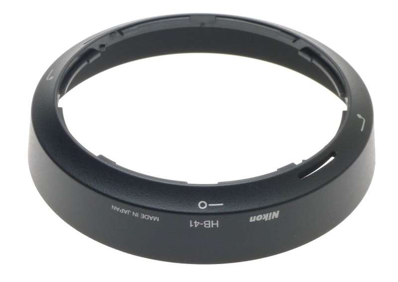 NIKON NIKKOR HB-41 BLACK LENS HOOD SHADE BAYONET MOUNT NEW 24mm F3.5D PC-E