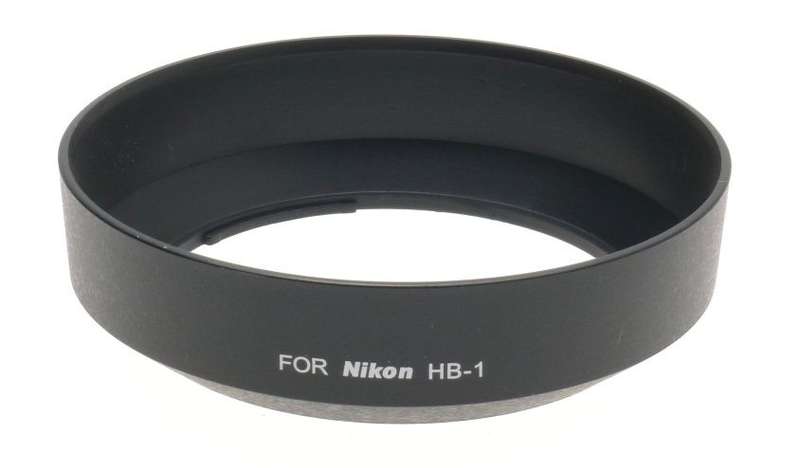 NIKON HB-1 LENS HOOD SHADE 35-70 f2.8 BLACK NEW PIXO BAYONET AF 28-85 f3.5-4.5