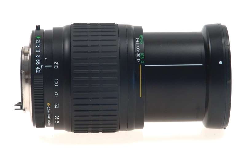 SOLIGOR PENTAX NEW BOX AF ASPHERICAL 28-210mm IF LENS