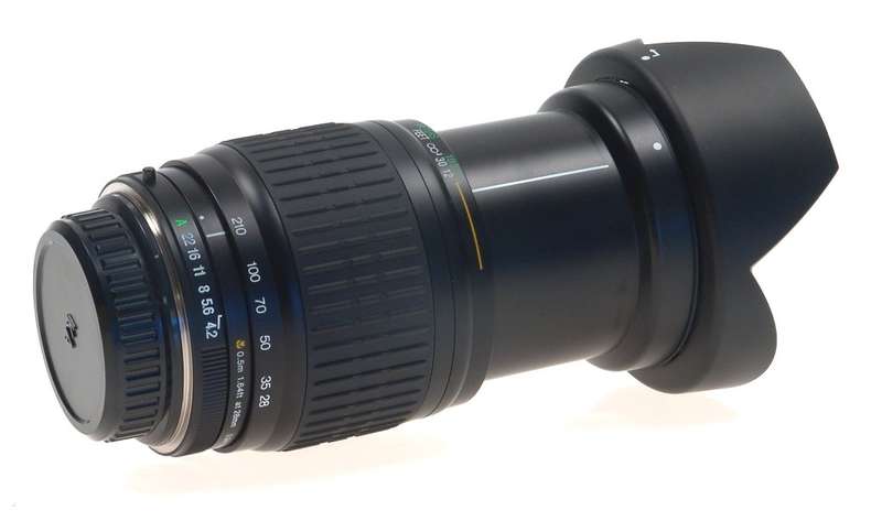 SOLIGOR PENTAX NEW BOX AF ASPHERICAL 28-210mm IF LENS