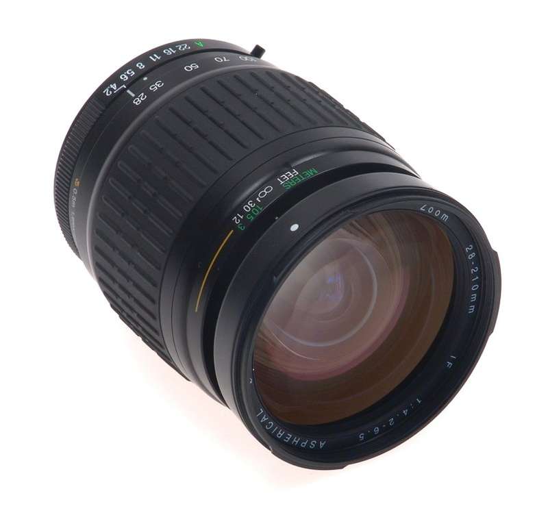 SOLIGOR PENTAX NEW BOX AF ASPHERICAL 28-210mm IF LENS