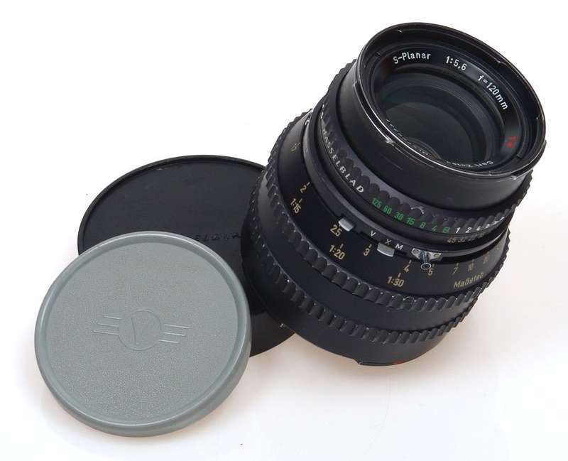 HASSELBLAD CAMERA LENS ZEISS S-PLANAR 5.6/120 T* f=120