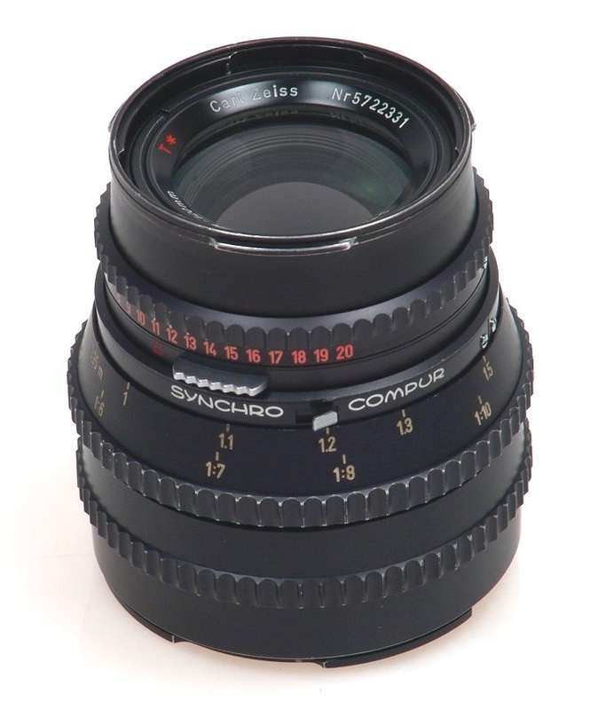 HASSELBLAD CAMERA LENS ZEISS S-PLANAR 5.6/120 T* f=120