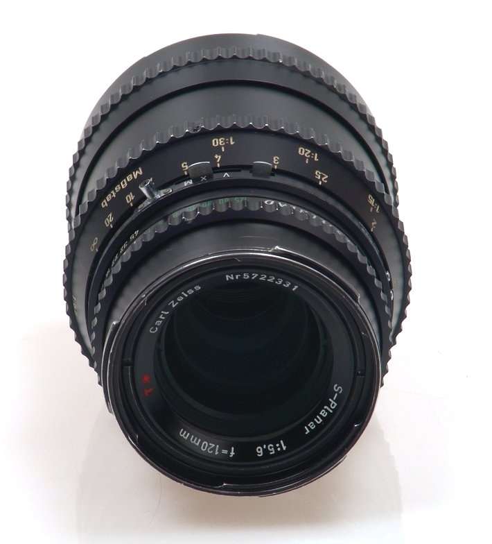 HASSELBLAD CAMERA LENS ZEISS S-PLANAR 5.6/120 T* f=120