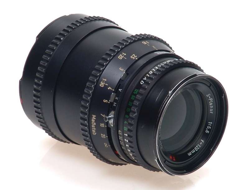 HASSELBLAD CAMERA LENS ZEISS S-PLANAR 5.6/120 T* f=120