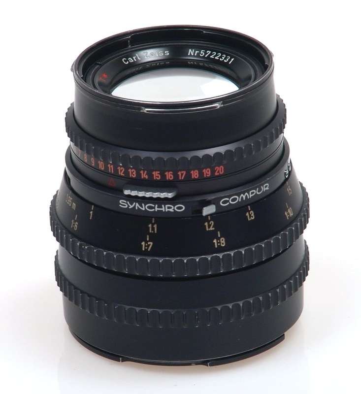 HASSELBLAD CAMERA LENS ZEISS S-PLANAR 5.6/120 T* f=120