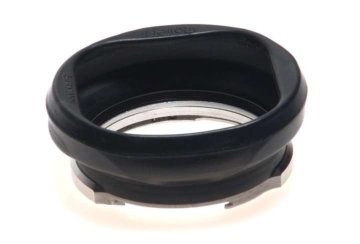 ROLLEIFLEX TLR CAMERA LENS HOOD SHADE RUBBER RII CASED