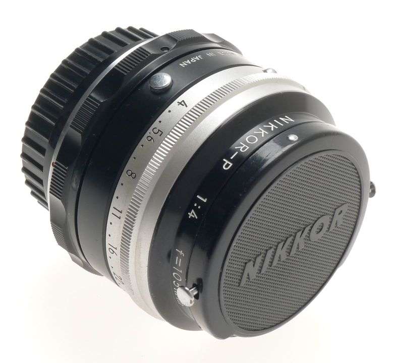 NIKKOR-P AI LENS 1:4 f=105mm CAPS KEEPER MINT RARE FOR USE WITH BELLOWS 4/105mm