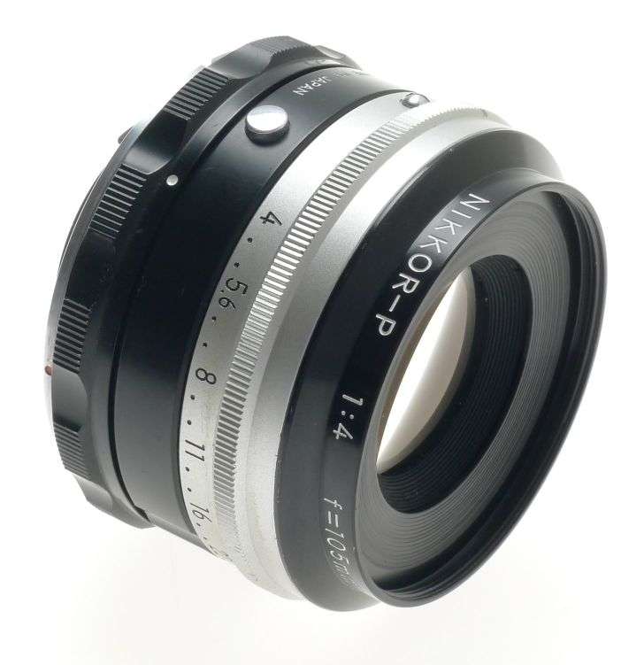 NIKKOR-P AI LENS 1:4 f=105mm CAPS KEEPER MINT RARE FOR USE WITH BELLOWS 4/105mm