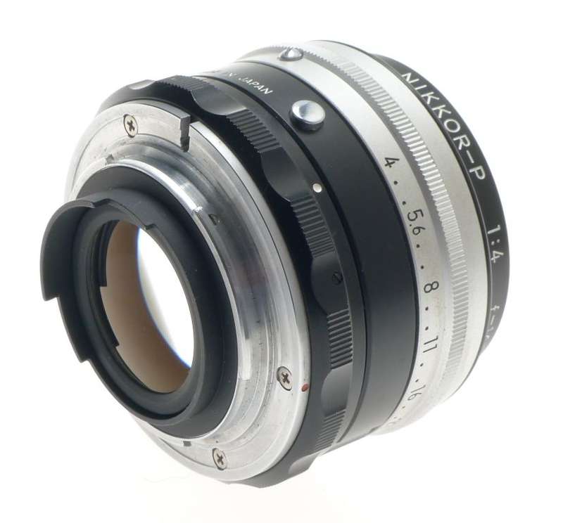 NIKKOR-P AI LENS 1:4 f=105mm CAPS KEEPER MINT RARE FOR USE WITH BELLOWS 4/105mm