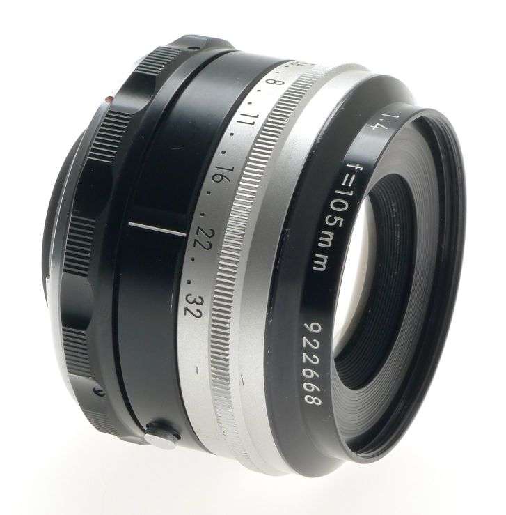 NIKKOR-P AI LENS 1:4 f=105mm CAPS KEEPER MINT RARE FOR USE WITH BELLOWS 4/105mm