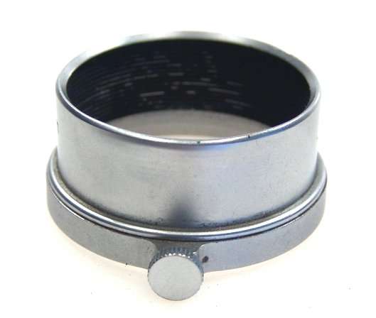 LEICA CHROME SLIP ON VINTAGE LENS HOOD SHADE ELMAR 5cm