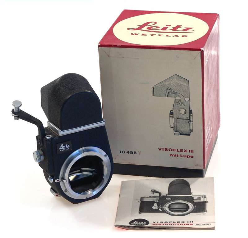 LEICA-M CAMERA VISOFLEX III BOXED SLR CONVERSION M9 NR