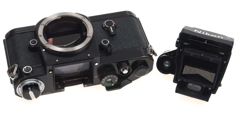 NIKON F2 PHOTOMIC DP-1 PRISM CAMERA 35mm BODY STRAP NR