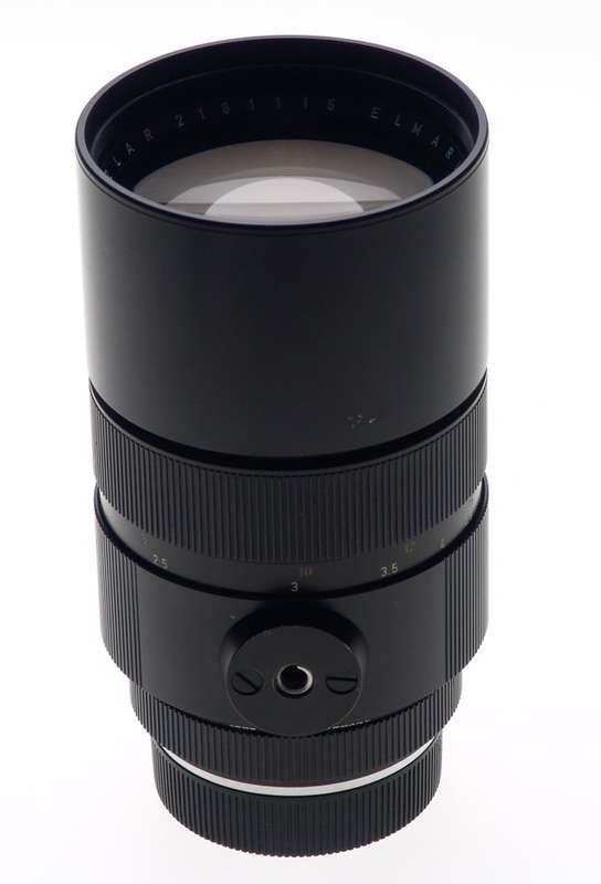 LEICA ELMARIT-R 1:2.8/180mm SLR BLACK 3 CAM CAMERA LENS f=180mm CLOSE UP LENS NR