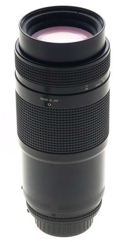 NIKON CAMERA ZOOM LENS 1:4-5.6 f=70-210mm AF NIKKOR EXCELLENT CONDITION CAPS NR