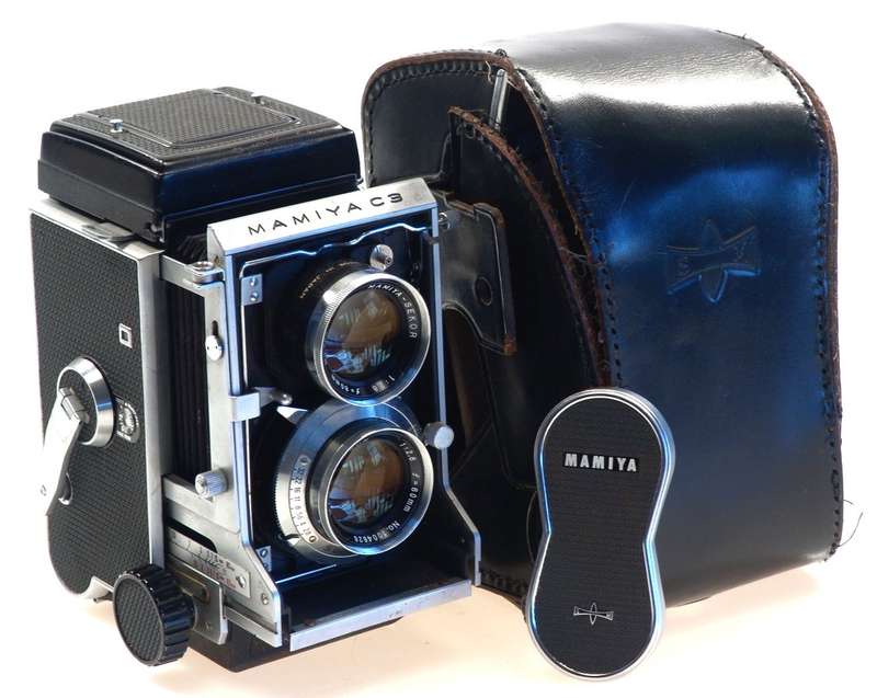 MAMIYA C3 TLR CAMERA PROFESSIONAL 2.8/80mm f=80mm LENS