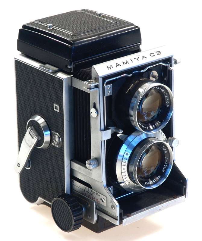 MAMIYA C3 TLR CAMERA PROFESSIONAL 2.8/80mm f=80mm LENS
