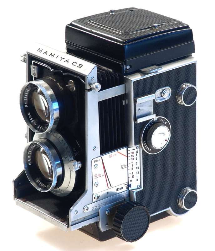 MAMIYA C3 TLR CAMERA PROFESSIONAL 2.8/80mm f=80mm LENS