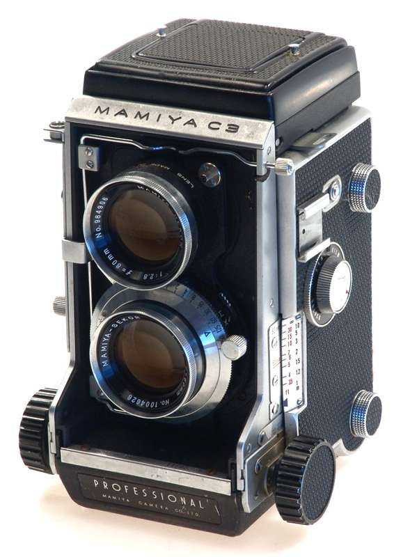 MAMIYA C3 TLR CAMERA PROFESSIONAL 2.8/80mm f=80mm LENS