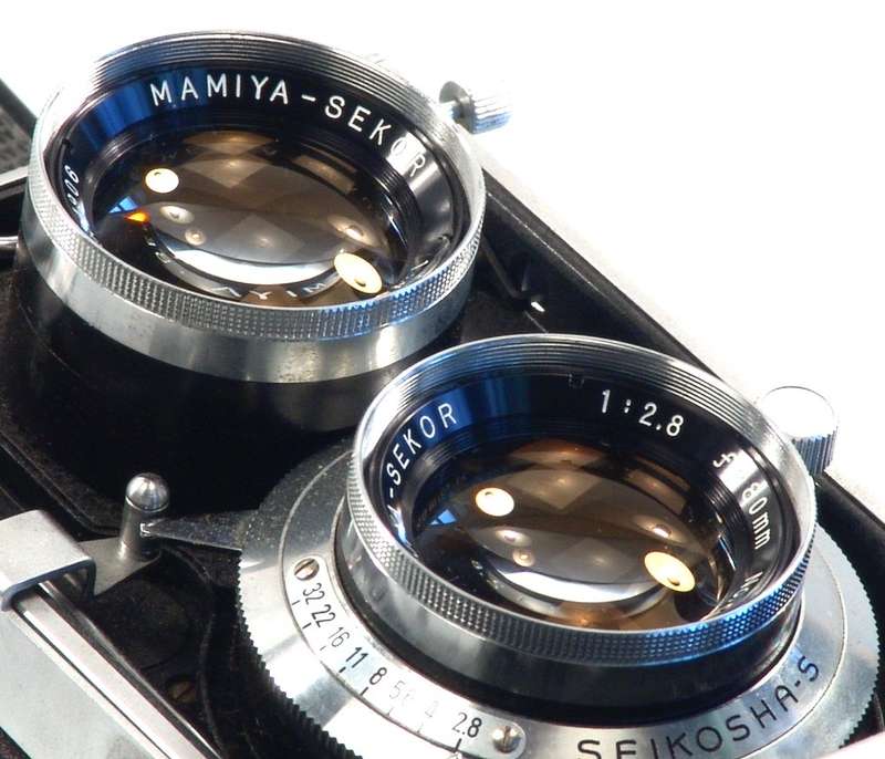 MAMIYA C3 TLR CAMERA PROFESSIONAL 2.8/80mm f=80mm LENS