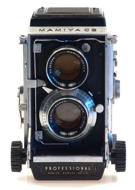 MAMIYA C3 TLR CAMERA PROFESSIONAL 2.8/80mm f=80mm LENS