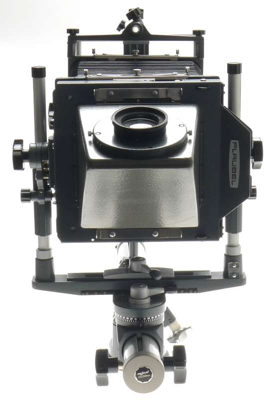 PLAUBEL 4x5 MEDIUM FORMAT FIELD CAMERA MONORAIL COMPENDIUM VIEWFINDER SHIFT TILT