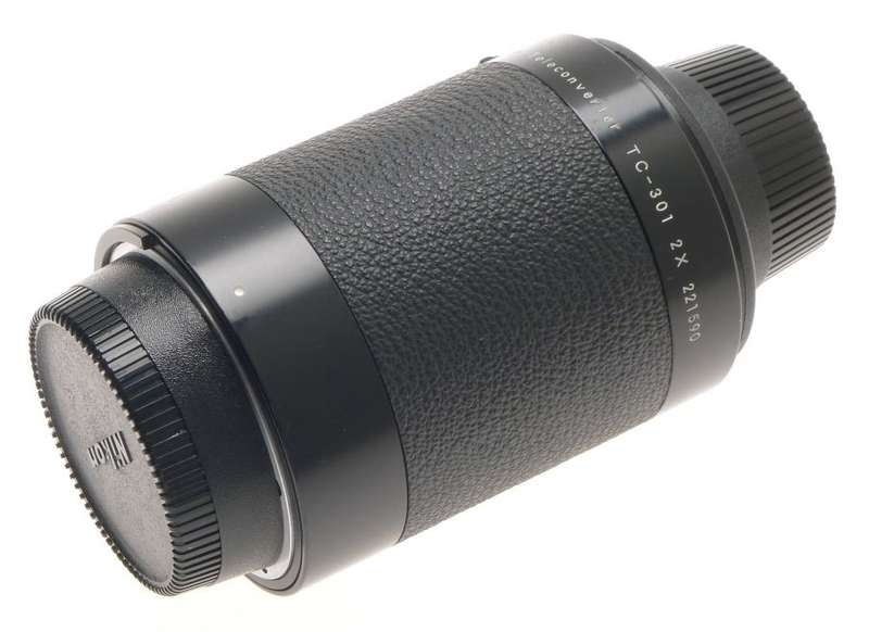 AI-S NIKON 2x TELECONVERTER TC-301 FITS NEW DF SLR DIGITAL CAMERA MINT WITH CAPS
