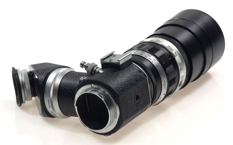 LEICA VISOFLEX TELYT 1:4/200mm f=200mm CAP CASE RARE NR