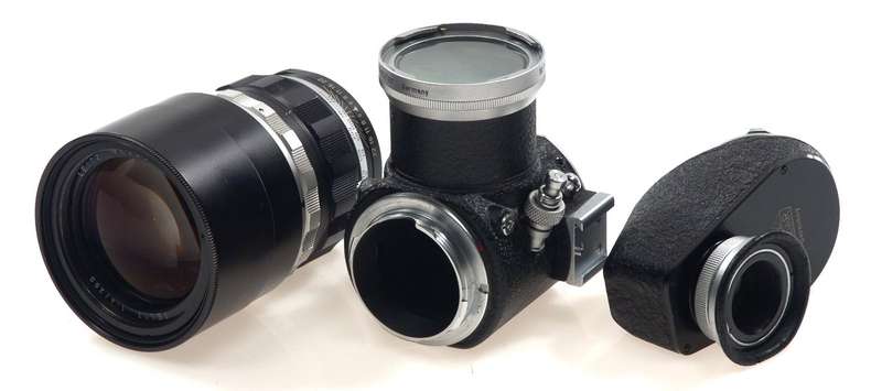 LEICA VISOFLEX TELYT 1:4/200mm f=200mm CAP CASE RARE NR